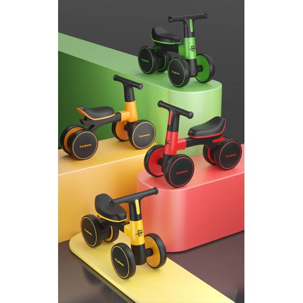 Max Speed ＞3.6km/h Height Adjustable Balance Bike for Kids Outdoor Foldable Handlebar