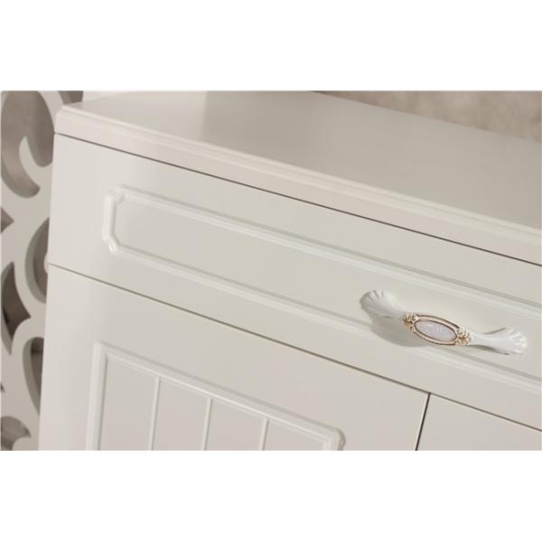 Household Furniture Living Room Divider Cabinet , Wooden Partition Cupboard