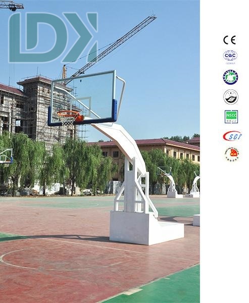 Professional Basketball Stand Movable Basketball Hoop Customized Sport Equipments