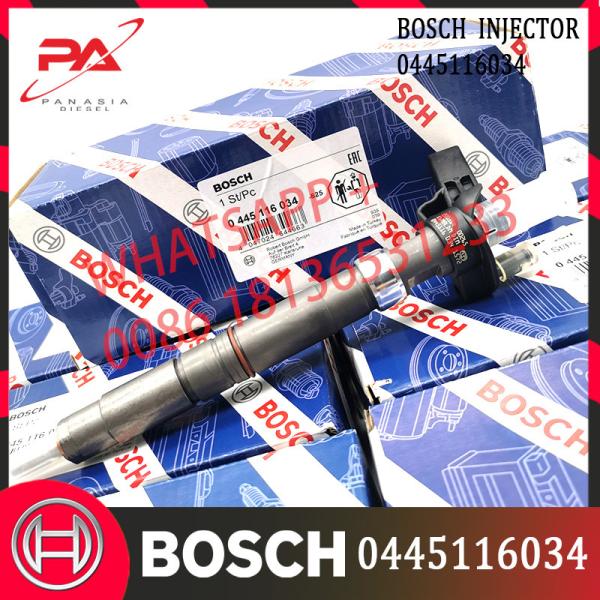 Injecteur de carburant piézo-électrique original 0445116035 pour VW 03L130277C pour VW T5 Amarok 2,0 BiTDI