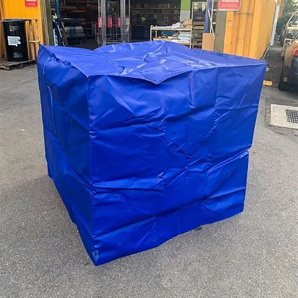 Waterproof Thermal Cover Pallet Hood Plastic Closed Pallet Top Cargo Cover