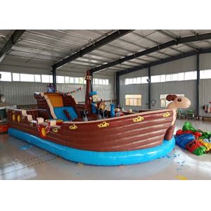 Outdoor / Indoor Inflatable Amusement Equipment with PVC Material and Custom Logo Printing