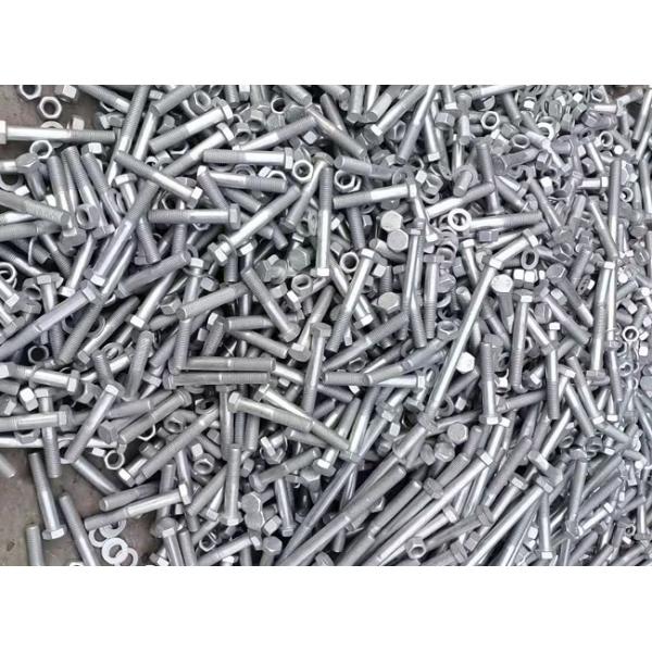 Carbon Steel Hex Head Bolt Dacromet Plated DIN 931 ​C/W Nut Washer