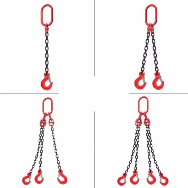 2t Working Loadlimit Crane with G80 Chain Sling Hook and Adjustable Hanging Spreader