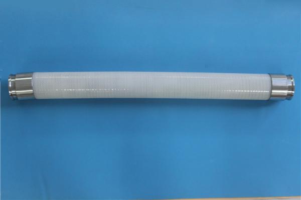 High Transparency Braid Reinforced Silicone Hose , FDA Silicone Tubing