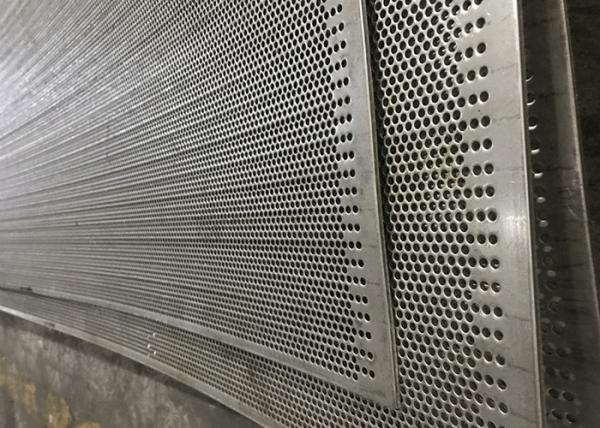 Light Weight 10 Mm Aperture 2m Wide Aluminum Perforated Sheet