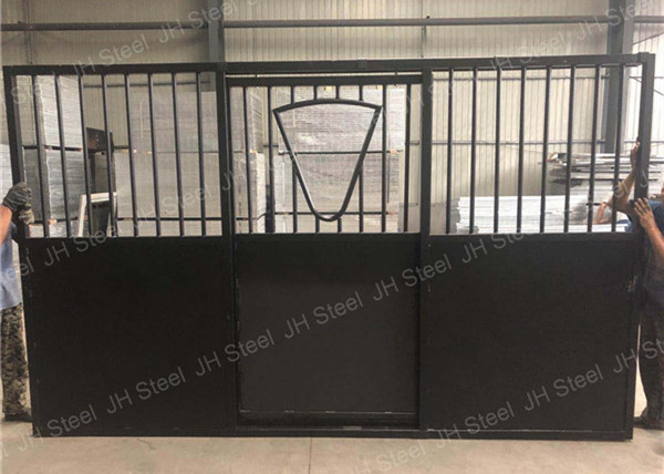 Powder Coated Horse Stall Panels , Portable Stall Doors For Horse Barns