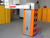 Logo Boom Barrier Gate personalizado de aço, barreira do parque de estacionamento da segurança