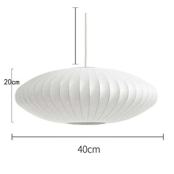 Cocoon Pendant Lamp Minimalist silk lantern japanes style noguchi lamp(WH-AP-543)