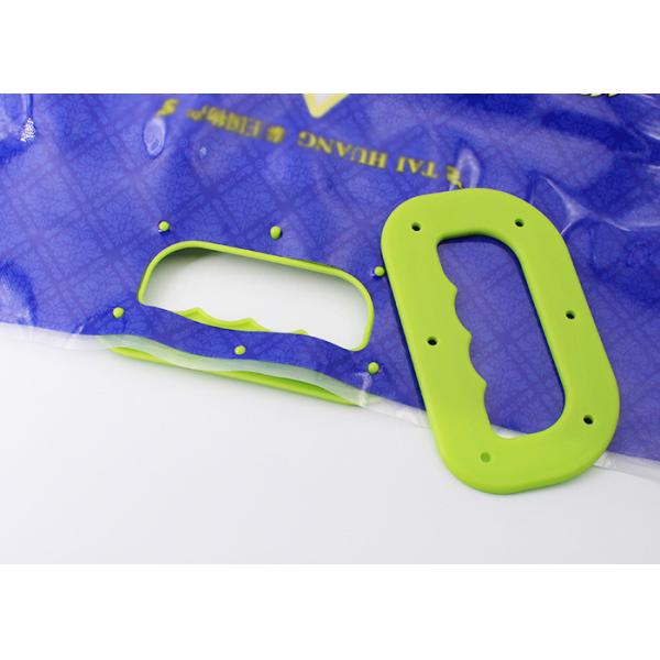 Твердое тело носит ручки полиэтиленового пакета веса тип фермуара с 6 отверстиями прикрепляет на сумках риса