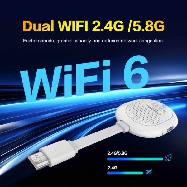 Wireless Android TV Box 4k Allwinner H313 Quad Core Tv Stick 1920x1080 Resolution