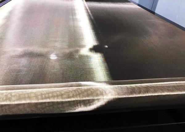 Tailormade Metal Coated Glass Laminate Door / Customized Metal Coated Glass Laminate Door