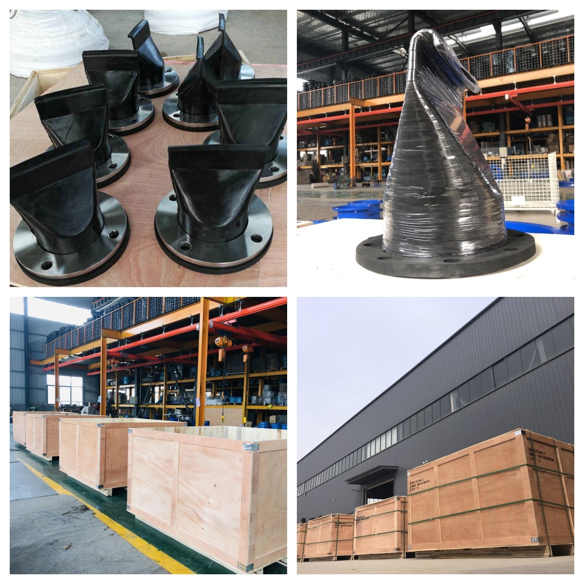 8 дюймов 4 дюймов Duckbill Check Valve Сброс сточных вод Фланцевая Эпдм резина Невозврат