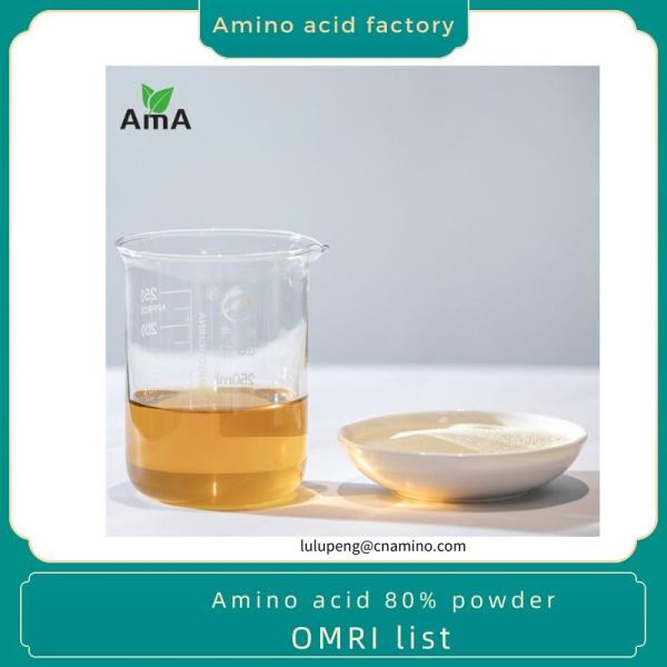 Aminoácidos 80% de fertilizantes orgânicos
