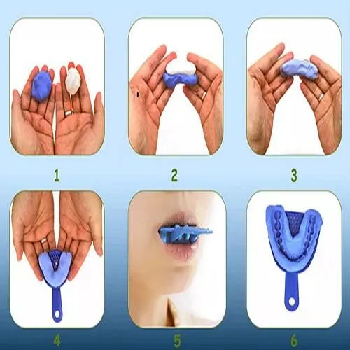 65 Shore A Skin Safe Addition Dental Silicone Putty Silicone Impression Putty