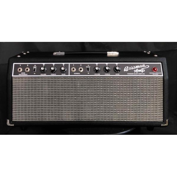 Custom 1964 Grand Bassman Black Panel Pre-CBS Guitar Tube Amp Head 50W, AA864 Circuit, Rare Variant