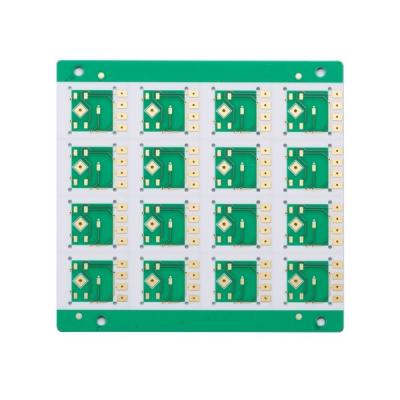 Fr4 High TG Ceramic Pcb Green Circuit Board Immersion Gold 0.4mm