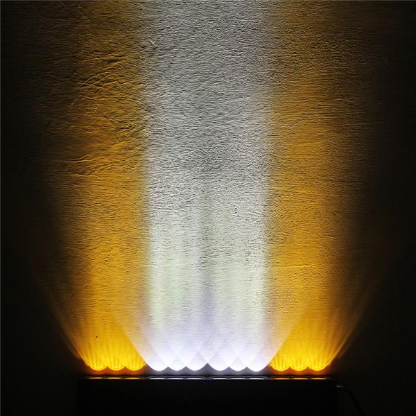 off road led light bar with yellow and white 10W Cree PC lens DHCB-L120SDC