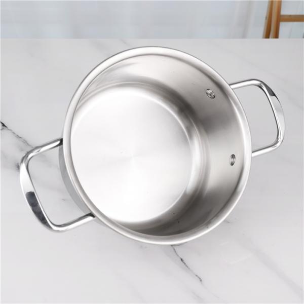 Домашний Cookware нержавеющей стали кухни установил 3pcs с крышкой