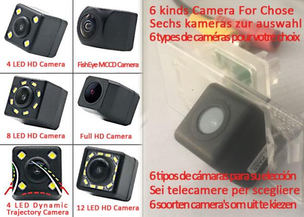 Volkswagen VW TOUAREG 2015-2016 Dynamic Trajectory Fisheye Starlight Night Vision Waterproof Parking Camera  VW-8262C