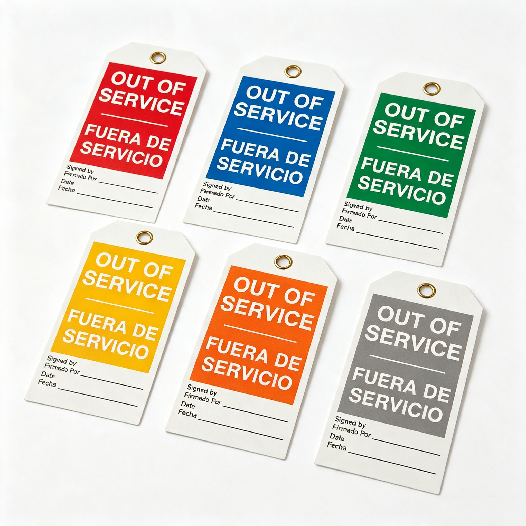 High Quality Industrial PVC Plastic Safety Tag Lockout Danger Identification Tag 