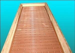 Narrow Wider Sizes Copper Mould Plate and Square Structural With Long Or Short Funel type