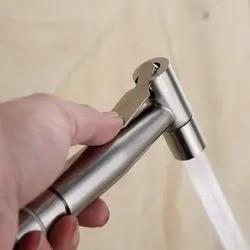 Banheiro Bidet Spray Kit 304 aço inoxidável Sprayer de banheiro portátil para benefício