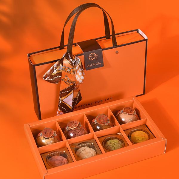 Коробки шоколада 300GSM упаковывая со слоением ручки лоснистым