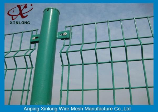 Rot Proof Pvc Coated Welded Wire Fencing , Galvanised Welded Mesh Sheets