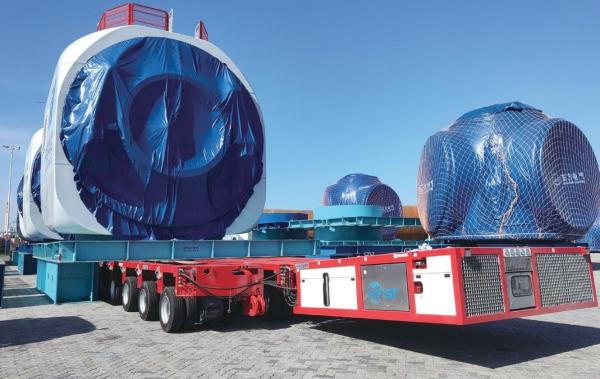 Industrial Transport Made Easy SPMT Heavy Duty Self-Propelled Modular Transporter