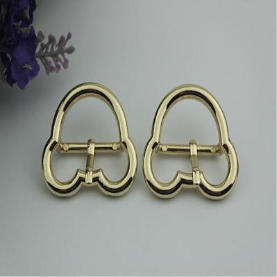 Luggage hardware accessories Mickey Mouse shape 25 mm gold zinc alloy pin buckle for leather accessories