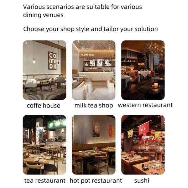 Modern Minimalist Dining Chairs and Table for Coffee Shops Bars and Western Restaurants