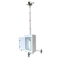 Cube Tower Mobile Surveillance Unit Mobile Surveillance Tower For Music Festival Monitoring