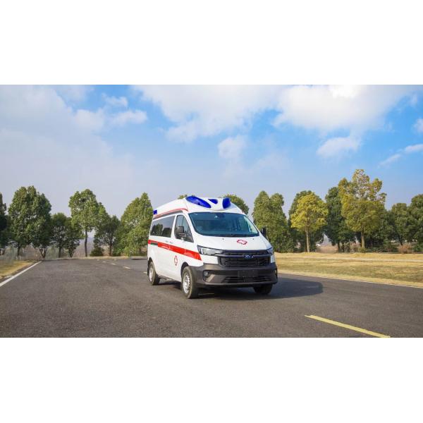 Ambulance neuve personnalisée Euro 5 pour le transport de personnes handicapées et le transfert en milieu hospitalier, véhicule de clinique mobile 4x2