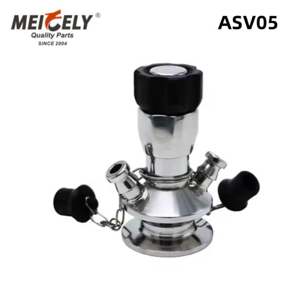 Valve d'échantillonnage aseptique sanitaire de haute qualité ASV05 Pièces de réservoirs pour camions-citernes