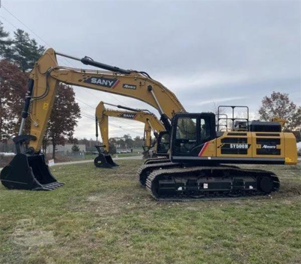 2021Ano 52500KG Excavador de segunda mão Capacidade de balde 2.38m3 Excavador usado SANY SY500H