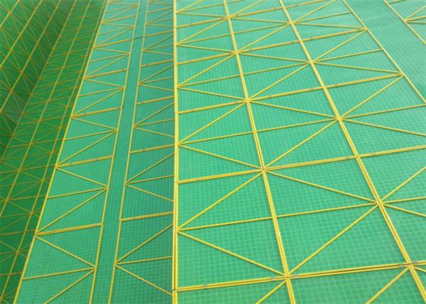 Perforated Metal Plate Climbing Perimeter Protective Safety Screens For Building Site