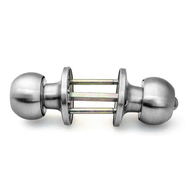 Высокая безопасность Конфиденциальность 35 - 55 мм Дверные трубчатые замки Замки с шариковыми ручками Сатин нержавеющая