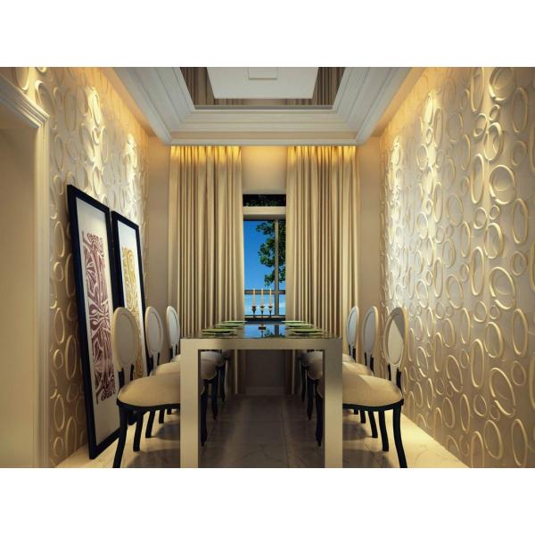 Decorative 3D Panel for Meeting Room Waterproof PVC Wall Cladding Building Material