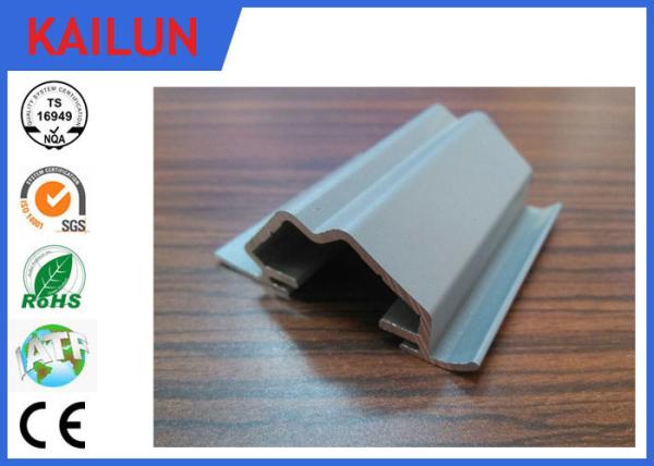 Powder Coating 6063 T5 Industrial Aluminium Profiles Auto Parts ISO / TS16949:2009
