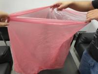 Le LDPE arrosent semi les sacs solubles de blanchisserie pour l'hôpital
