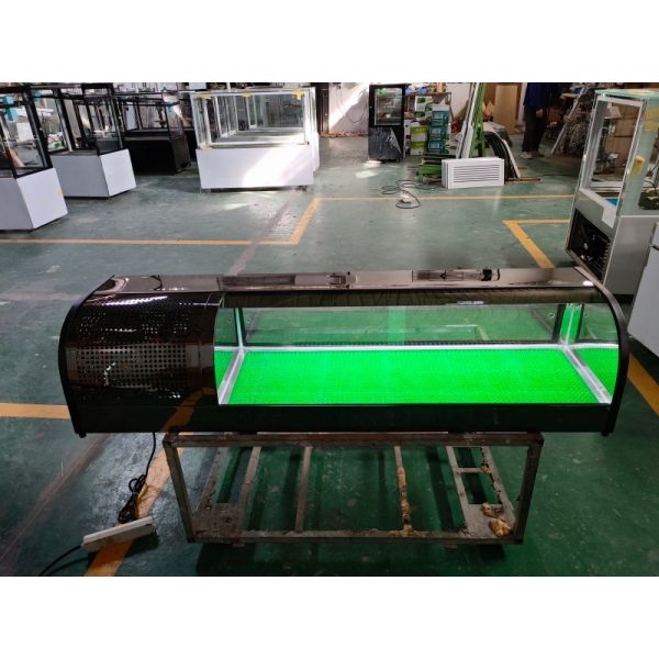 1500mm Sushi Showcase Refrigerator Sushi Display Fridge Static Cooling