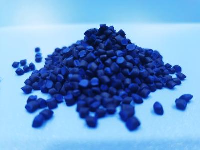 Escuro - extrusão de sopro da injeção do filme do LDPE do HDPE plástico azul de Masterbatch da cor