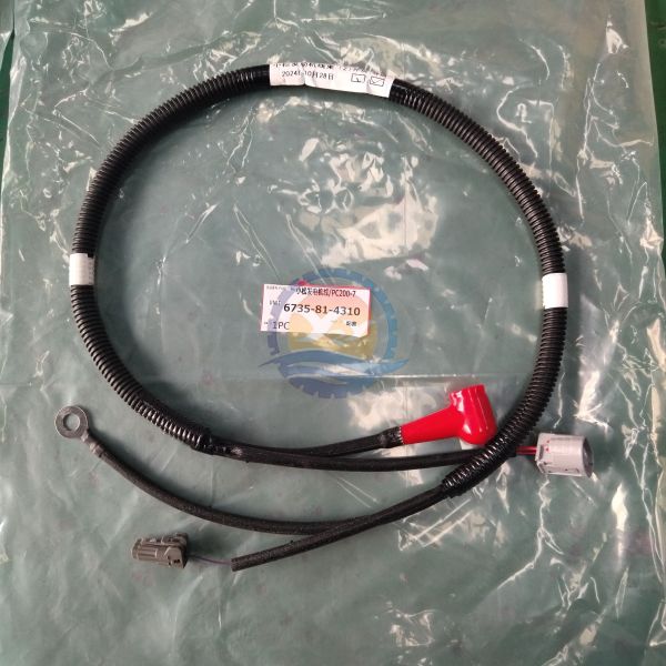 High Quality PC200-7 Generator Harness 6735-81-4310 for Komatsu Excavator Parts