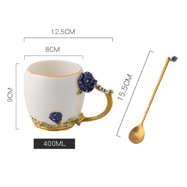 Dia 3.2 Inch Ceramic Coffee Cup Home Decorations Crafts Or Gifts