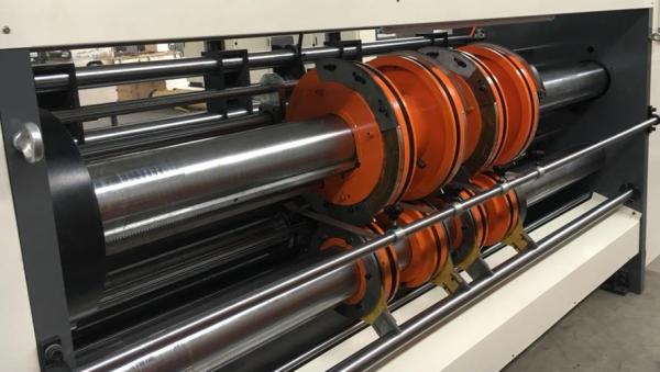 Chain Type Flexo Printer Slotter Machine 3KW For Corrugated Cardboard Box Making