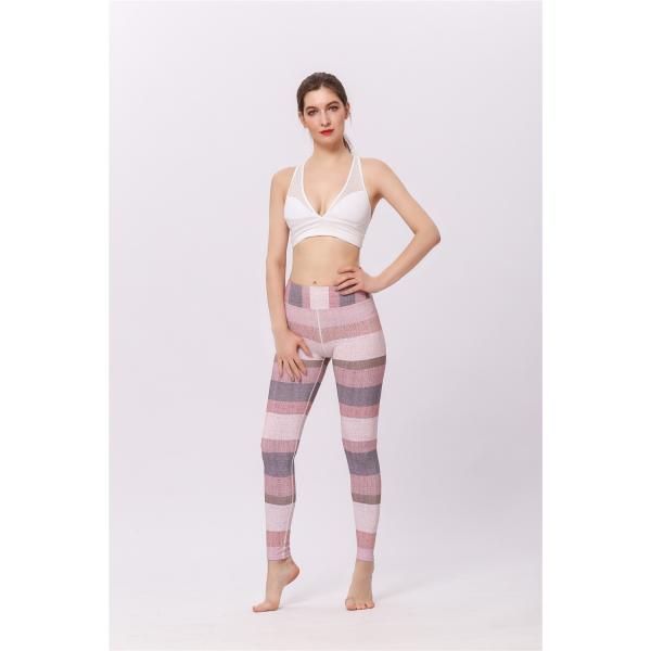 Ladies Patterned Yoga Pants Breathable Quick Drying Women's Slim Fit Sweatpants