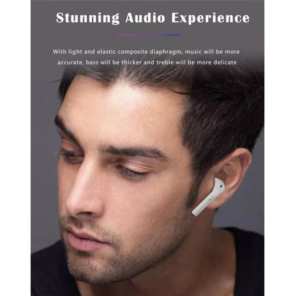 Шлемофон 2500mAh Bluetooth портативной машинки 5,0 TWS Airpods беспроводной Earbuds для смартфона