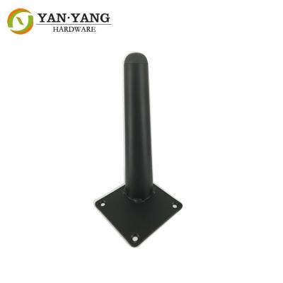 Modern design black color metal Sofa Legs for funiture leg