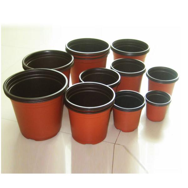 Пластиковые баки питомника цветка орхидеи гидропоники баков питомника цветочного горшка 1gallon